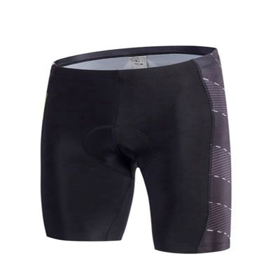 Uriah Men's Cycling Shorts 3D Coolmax Gel Padded Stripes Green Size 5XL(CN)