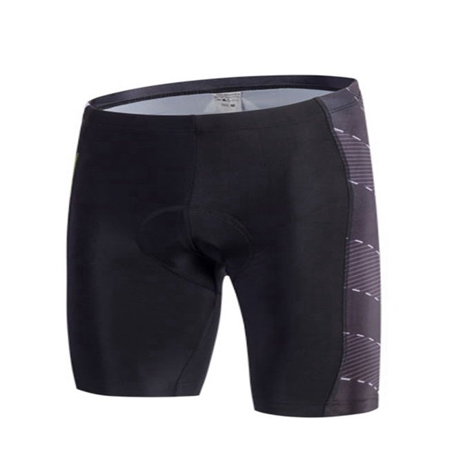 Uriah Men's Cycling Shorts 3D Coolmax Gel Padded Stripes Green Size 5XL(CN)