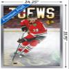 Trends International NHL Chicago Blackhawks - Jonathan Toews 17 Wall Poster, 34L x 22.4W, Silver Framed Version view 3