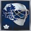 Trends International NHL Toronto Maple Leafs - Mask 16 Wall Poster, 22.375" x 34", Silver Framed Version view 1