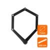 AXA Unisex's 100 Bike Folding Lock, Black, 1000 mm view 2