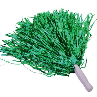 baotongle 12 PCS Cheerleading Squad Spirited Fun Poms Pompoms Cheer Costume Accessory for Party Dance Sports (Greens)