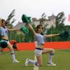 baotongle 12 PCS Cheerleading Squad Spirited Fun Poms Pompoms Cheer Costume Accessory for Party Dance Sports (Greens) view 3