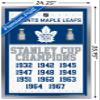 Trends International NHL Toronto Maple Leafs - Champions 16 Wall Poster, 22.375" x 34", Silver Framed Version view 3