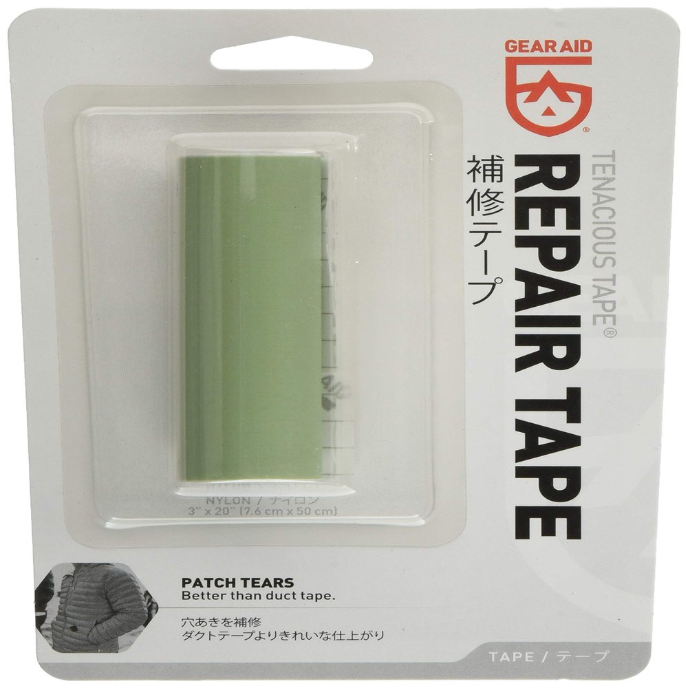 Gear AID 13006 Outdoor Repair Agent, Tennesia Tape Repair Tape, Sage