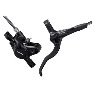 Shimano BL-BR MT201+ BR-MT200 Altus, Hydraulic Disc Brake Kit Unisex Adult, Black, Front