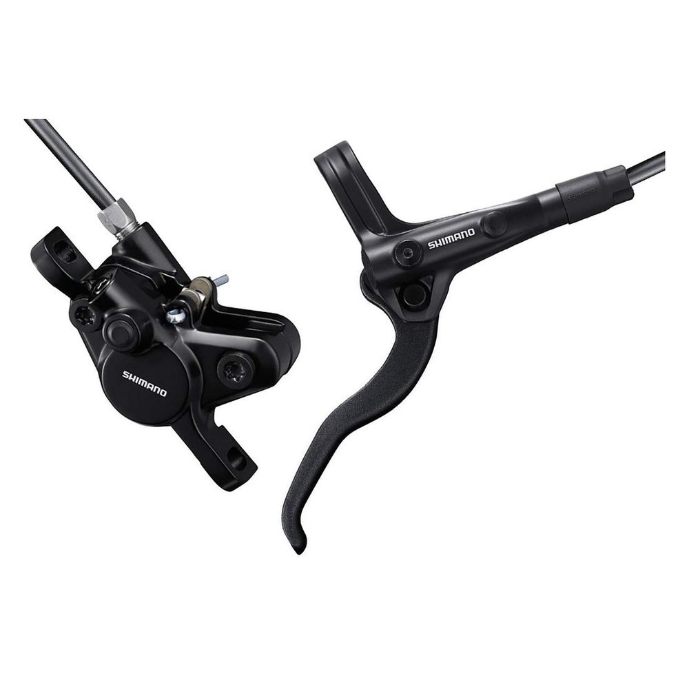 Shimano BL-BR MT201+ BR-MT200 Altus, Hydraulic Disc Brake Kit Unisex Adult, Black, Front