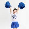 baotongle 12 PCS Cheerleading Squad Spirited Fun Poms Pompoms Cheer Costume Accessory for Party Dance Sports (Blues) view 3