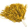 baotongle 12 PCS Cheerleading Squad Spirited Fun Poms Pompoms Cheer Costume Accessory for Party Dance Sports (Goldens) view 1