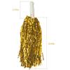 baotongle 12 PCS Cheerleading Squad Spirited Fun Poms Pompoms Cheer Costume Accessory for Party Dance Sports (Goldens) view 2