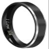 CROWNAL 4mm Black Tungsten Couple Wedding Bands Rings Men Women Polished Beveled Edges Matte Brushed Finish Engraved I Love You Size 3.5 To 17 (4mm,9.5) view 1