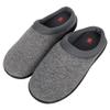 Hanes Comfort Soft Memory Foam Indoor Outdoor Clog Slipper Shoe - Mens and Boys Sizes, Grey, Medium view 4