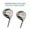 AGXGOLF Men's Left Hand Stiff Flex, 2XTall Length Magnum XS 3 + 5 Fairway Woods Set: Graphite Shafts + Head Covers view 4