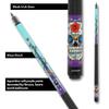 Action Calavera Billiards Pool Cue Stick - Diamond Eyes - 20oz view 3