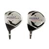 AGXGOLF Men's Left Hand Senior Flex, Cadet Length Magnum XS 3 + 5 Fairway Woods Set: Graphite Shafts + Head Covers view 1