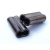 Jumping fish 100pcs Brass High Strength Double Barrel Crimp Sleeves Copper Tube Finish Connector Kit (0.8mm Inner Diameter) view 3