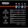 Champion Vanquish Electronic Hearing Protection Muffs (Blue) view 4