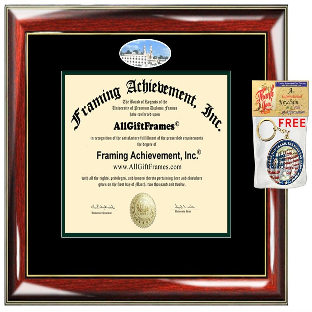 AllGiftFrames University of San Francisco Diploma Frame USF School Campus Photo Double Matted Degree Framing Graduation Gift Bachelor Master MBA Doctorate PHD