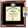 AllGiftFrames University of San Francisco Diploma Frame USF School Campus Photo Double Matted Degree Framing Graduation Gift Bachelor Master MBA Doctorate PHD view 1