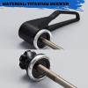 corki Cycles Titanium Quick Release Skewer Set - Upgraded Ratchet/Wrench Design, for MTB & Road Bikes view 4