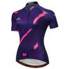 Uriah Women's Cycling Jersey Short Sleeve Reflective Pink Purple Size M(CN) view 1