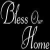 Omega Products Corporation Bless Our Home Vinyl Decal Sticker Quote - Large - Matte White view 1
