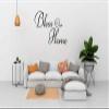 Omega Products Corporation Bless Our Home Vinyl Decal Sticker Quote - Large - Matte White view 2