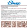 Omega Products Corporation Bless Our Home Vinyl Decal Sticker Quote - Large - Matte White view 4