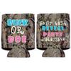 VictoryStore Can and Beverage Coolers - Custom Camouflage Gender Reveal Can Cooler, Buck or Doe, Set of 12 view 1