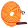 Knotty Girlz Double Braid Lead Rope with Eye Splice Loop, 12-14FT Lengths (Neon Orange, 12 ft.) view 3
