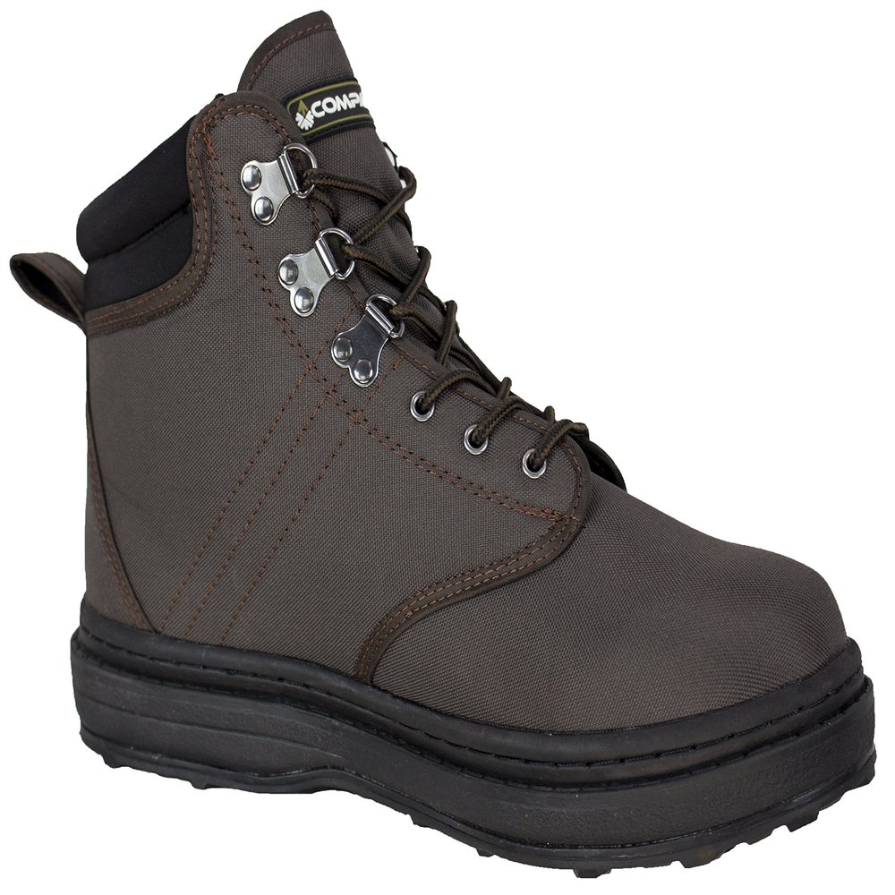 Compass 360 Women's & Youth Fishing River Durable Non Slip Stillwater II Cleated Sole Wading Shoes Boots