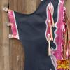 HILASON Western Horse Bull Riding Genuine Leather Rodeo Chaps | for Men and Women Unisex view 4