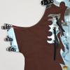 HILASON Western Horse Bull Riding Genuine Leather Rodeo Chaps | for Men and Women Unisex view 4