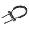 ZSHJG Archery Bow Wrist Sling Survival Sling Hunting Shooting Adjustable Bow Braided Strap Rope for Compound Bow (Black) view 1