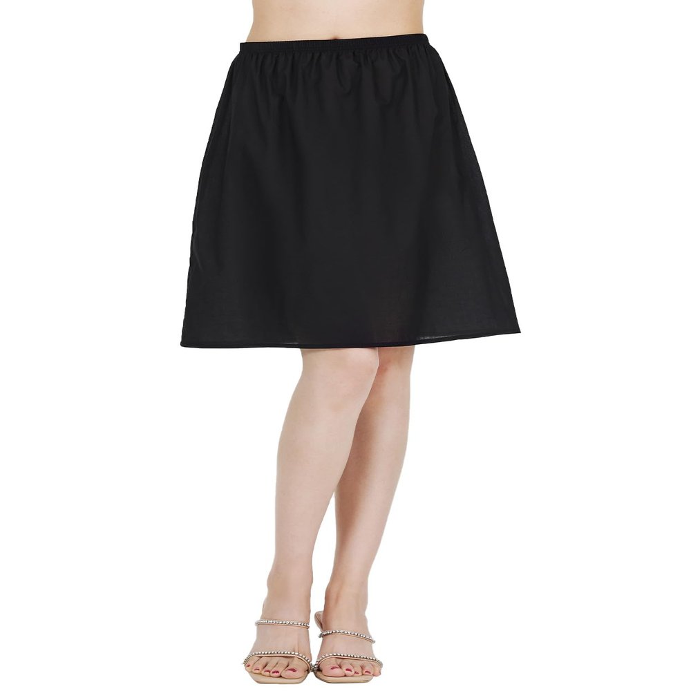 BEAUTELICATE Womens Half Slip 100% Cotton Vintage Underskirt