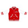 Creative Knitwear College Baby NCAA Officially Licensed Letterman Varsity Jacket - Georgia Circle G Logo - Red - 18 Months view 1