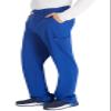 Dickies Scrub Pant for Men Natural Rise Drawstring Bottoms with 6 Pockets and Back Elastic Waistband Plus Size - DK015, 5XL, Galaxy Blue view 4
