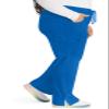Dickies EDS Essentials Scrubs for Women, Drawstring Cargo Scrub Pants with Four-Way Stretch and Moisture Wicking DK010, S, Ro Royal view 3