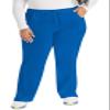 Dickies EDS Essentials Scrubs for Women, Drawstring Cargo Scrub Pants with Four-Way Stretch and Moisture Wicking DK010, M, Ro Royal view 1