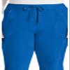 Dickies EDS Essentials Scrubs for Women, Drawstring Cargo Scrub Pants with Four-Way Stretch and Moisture Wicking DK010, M, Ro Royal view 2