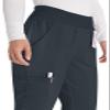 Dickies EDS Essentials Women Scrubs Pant Natural Rise Tapered Leg Pull-on Plus Size DK005, 2XL, Pewter view 2