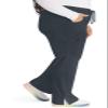 EDS Essentials Scrubs for Women, Drawstring Cargo Scrub Pants DK010P, XL Petite, Pewter view 3