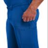 Dickies Scrub Pant for Men Natural Rise Drawstring Bottoms with 6 Pockets and Back Elastic Waistband - DK015, S Short, Royal view 2