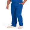 Dickies Scrub Pant for Men Natural Rise Drawstring Bottoms with 6 Pockets and Back Elastic Waistband - DK015, S Short, Royal view 4