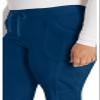 Dickies EDS Essentials Scrubs for Women, Drawstring Cargo Scrub Pants with Four-Way Stretch and Moisture Wicking DK010, M, Na Navy view 4