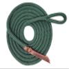 Knotty Girlz Double Braid Lead Rope with Eye Splice Loop, 12-14FT Lengths (Hunter Green, 14 ft.) view 1