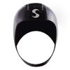 Synergy Swim Cap - Neoprene Smoothskin Swim Hood (Black, XS) view 1