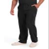 Dickies Scrub Pant for Men Natural Rise Drawstring Bottoms with 6 Pockets and Back Elastic Waistband - DK015, XL Short, Black view 4