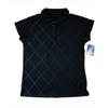 Hireko PGA Tour Women's Polo Shirt - Black Checkered - Large view 1