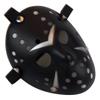 Gmasking Horror Halloween Costume Hockey Adult Mask Party Cosplay Props (Black-silver) view 2